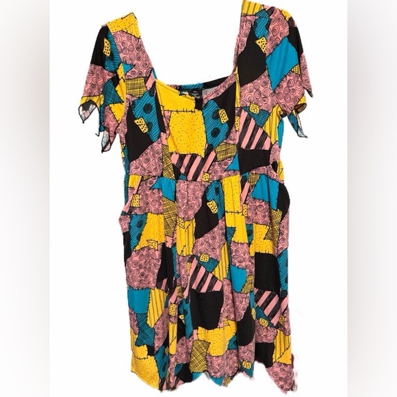 Disney Dresses & Skirts - NWOT Disney Torrid Sally Stitches Patchwork dress